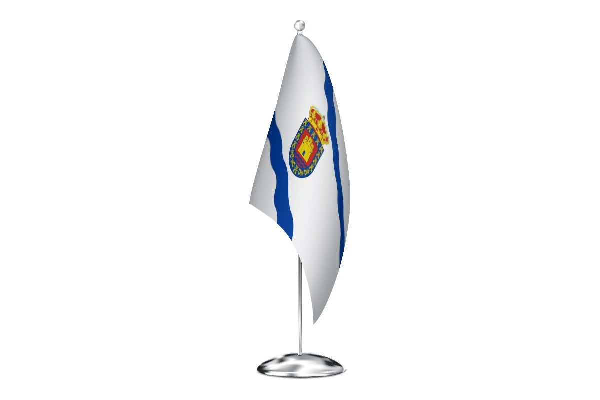 Bandera de despacho de Merindad de Río Ubierna de alta calidad