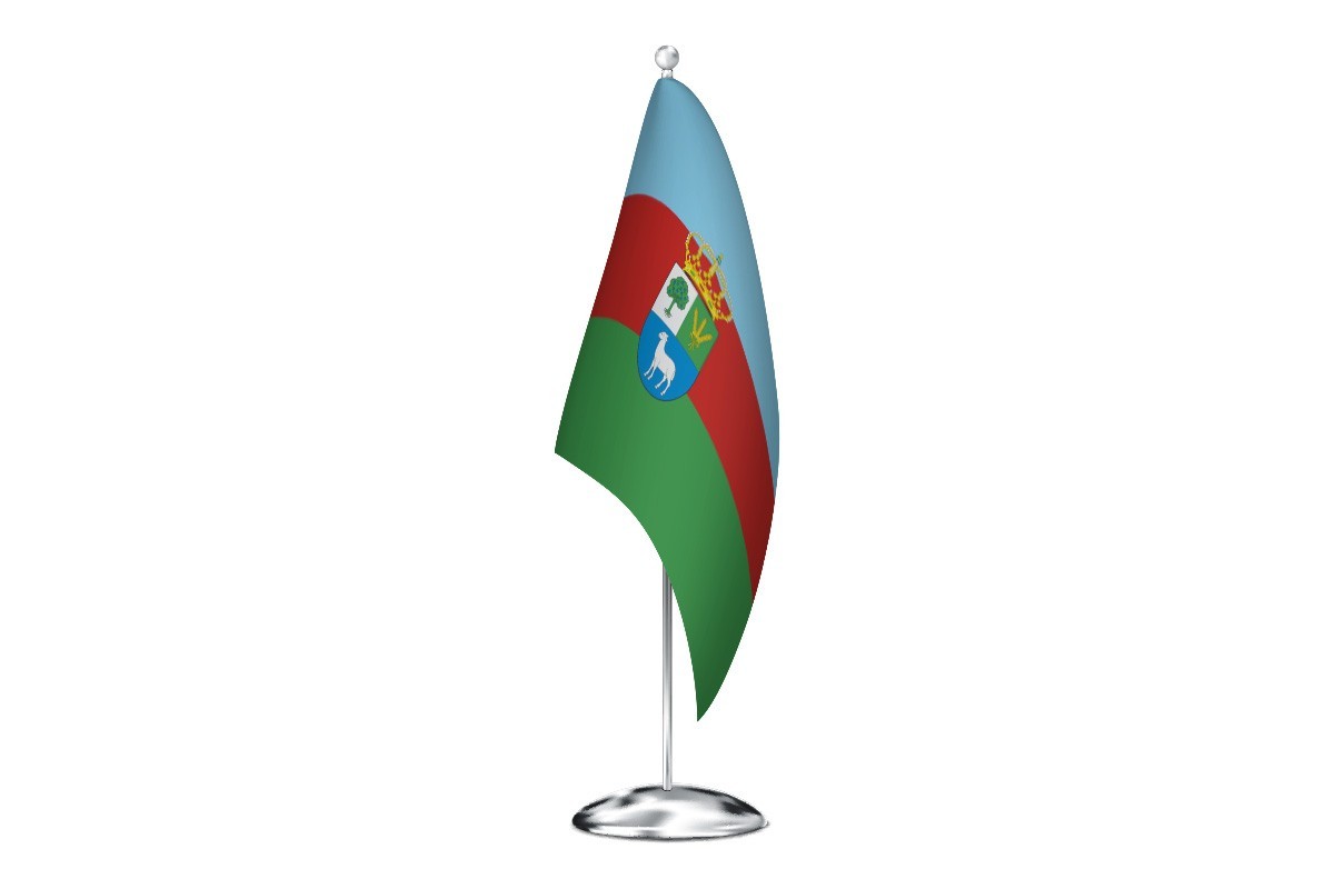 Bandera de despacho de Nebreda de alta calidad