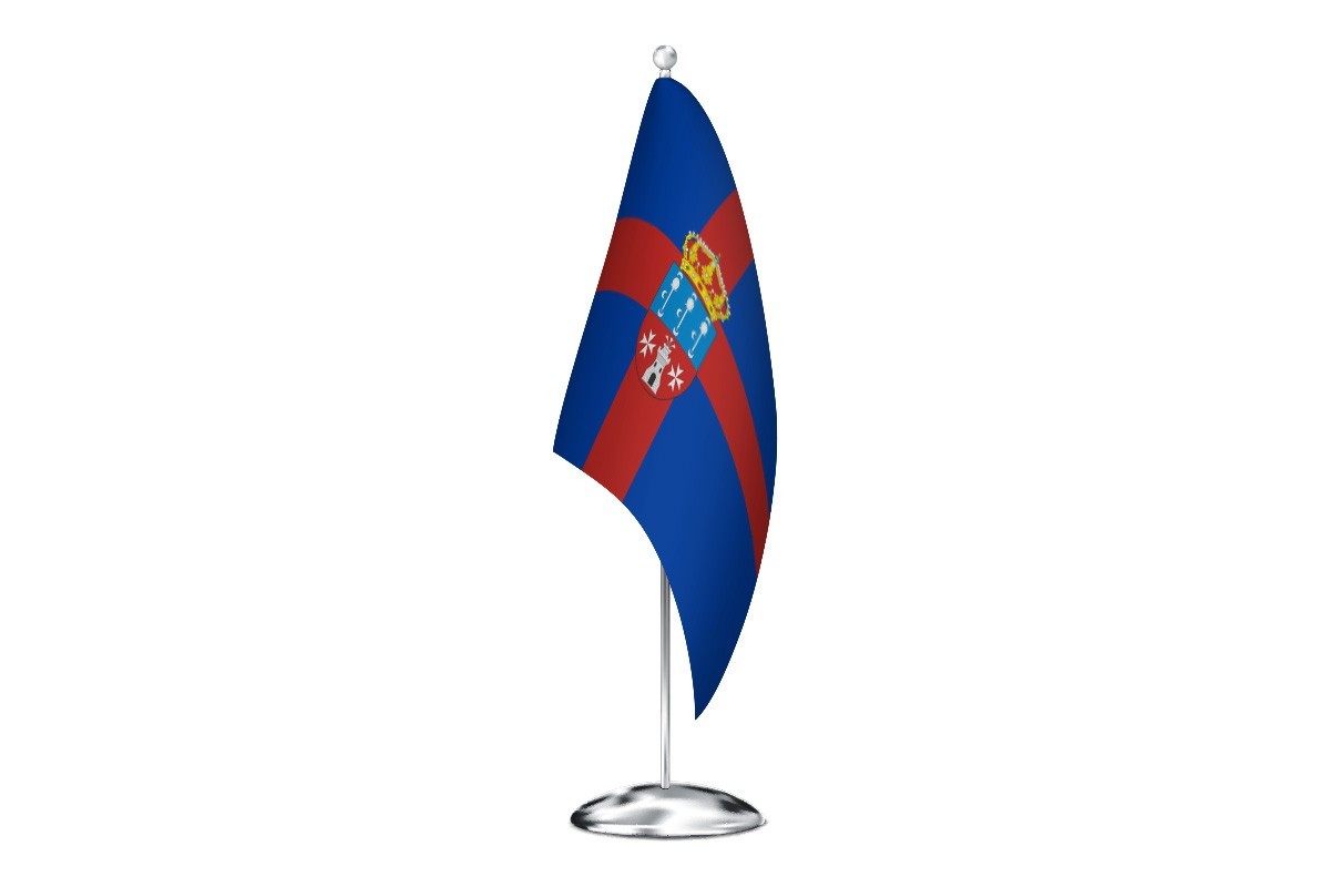 Bandera de despacho de Padilla de Abajo de alta calidad