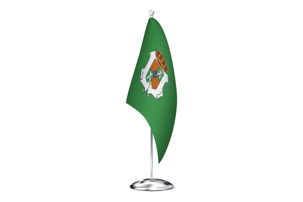 Bandera de despacho de Padrones de Bureba de alta calidad