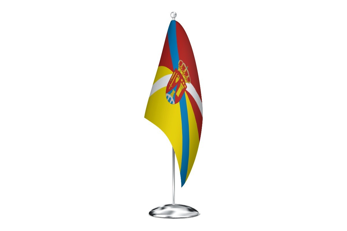 Bandera de despacho de Pampliega de alta calidad