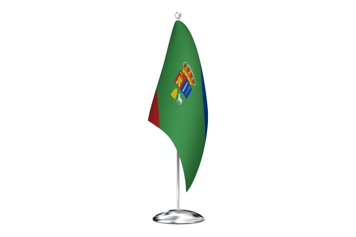 Bandera de despacho de Pedrosa del Páramo de alta calidad