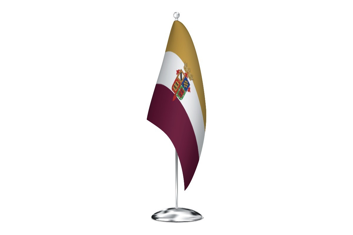 Bandera de despacho de Peñaranda de Duero de alta calidad
