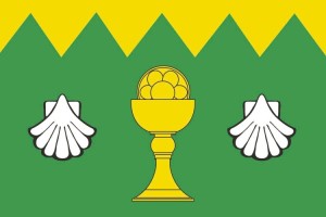 Bandera de Pedrafita do Cebreiro de alta calidad para exterior 123