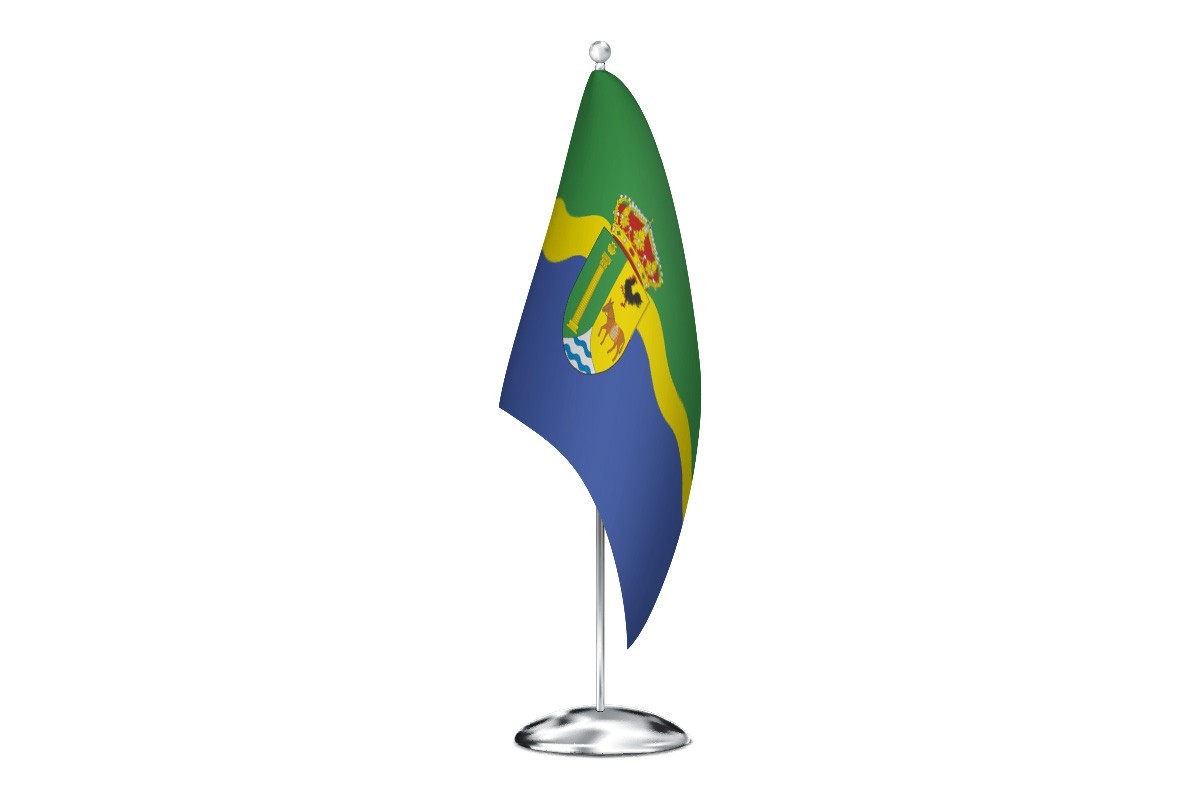Bandera de despacho de Prádanos de Bureba de alta calidad