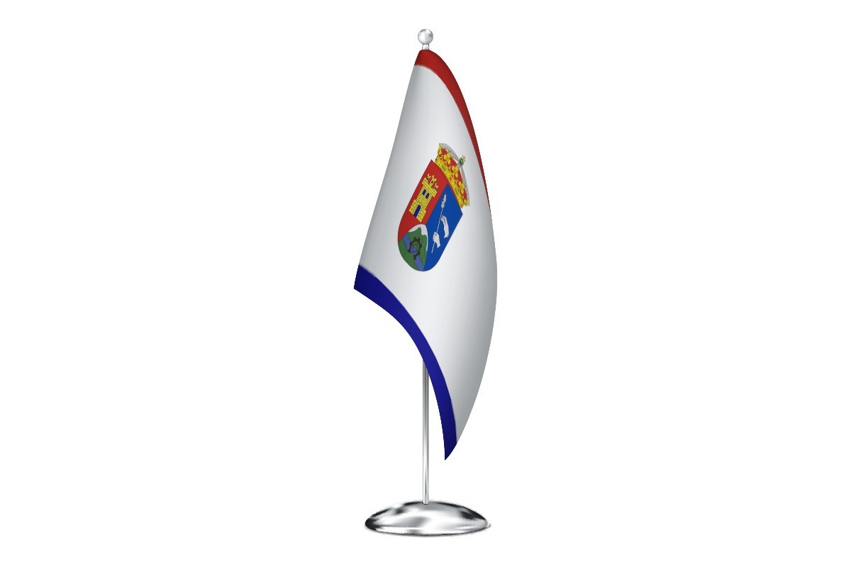 Bandera de despacho de Pradoluengo de alta calidad