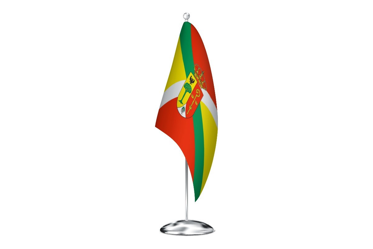 Bandera de despacho de Quintana del Pidio de alta calidad