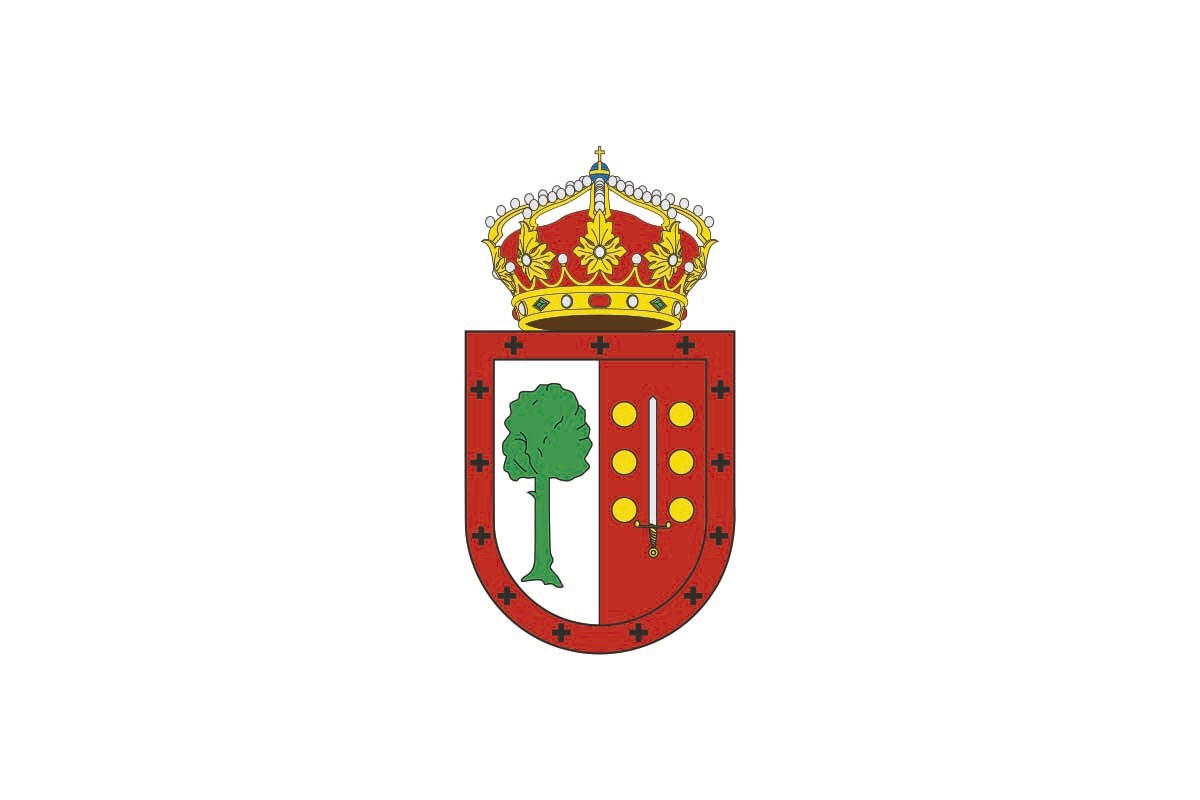 Bandera de Pereiro de Aguiar de alta calidad para exterior Bandera de Pereiro de Aguiar de alta calidad para exterior