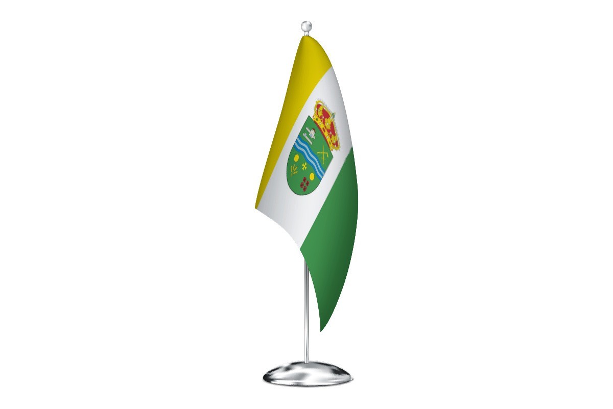 Bandera de despacho de Quintanilla Vivar de alta calidad