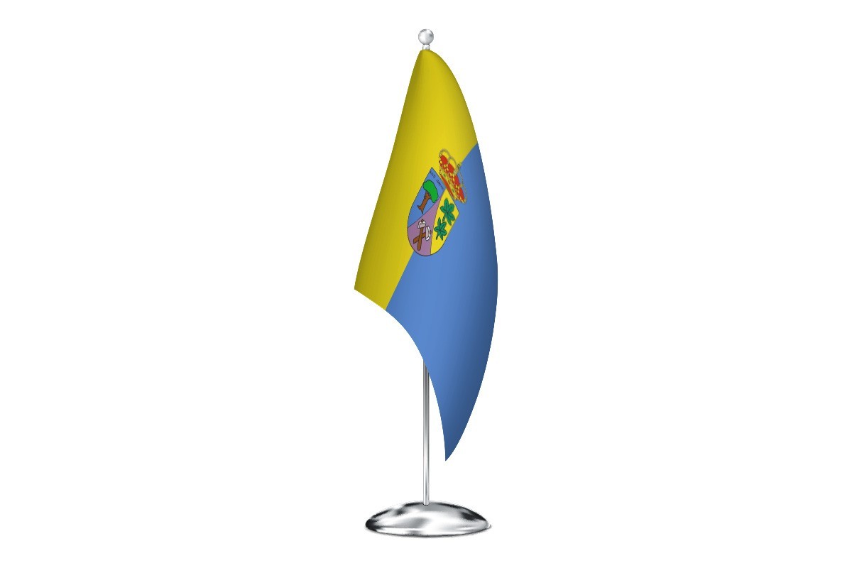 Bandera de despacho de San Adrián de Juarros de alta calidad