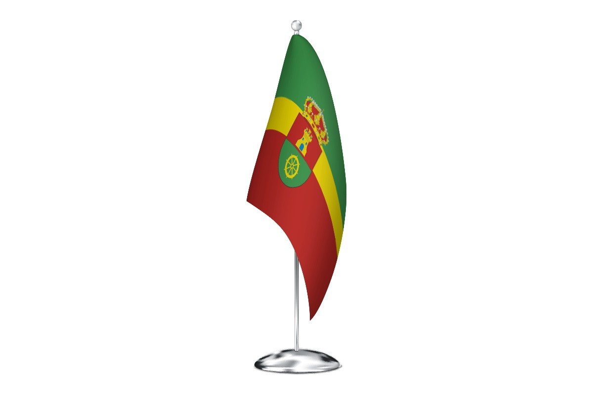 Bandera de despacho de Susinos del Páramo de alta calidad