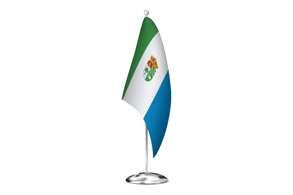 Bandera de despacho de Tinieblas de la Sierra de alta calidad