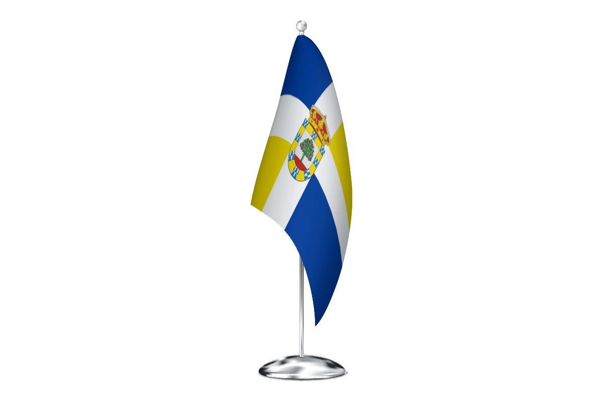 Bandera de despacho de Valle de Manzanedo de alta calidad