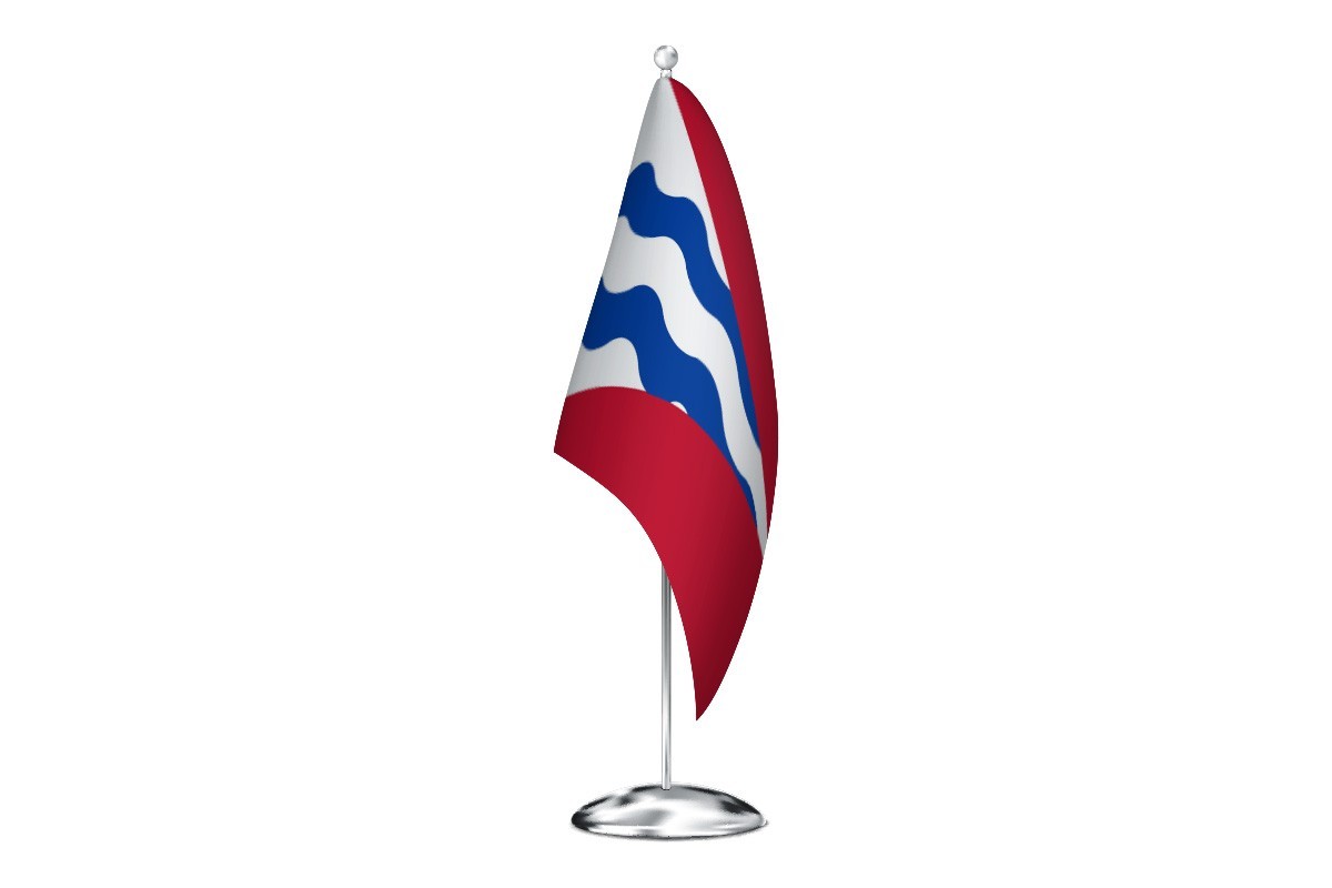 Bandera de despacho de Valle de Oca de alta calidad