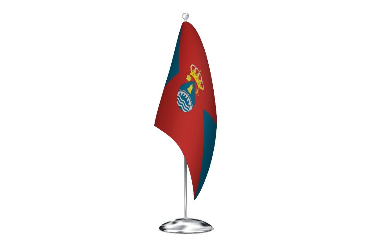 Bandera de despacho de Valluércanes de alta calidad