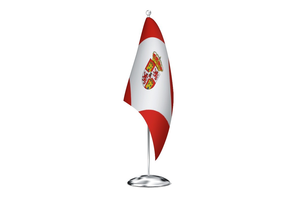 Bandera de despacho de Villadiego de alta calidad