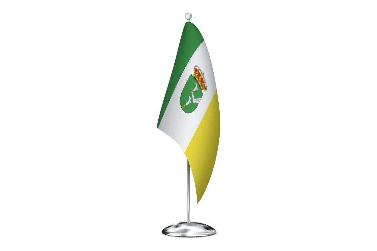 Bandera de despacho de Villahoz de alta calidad