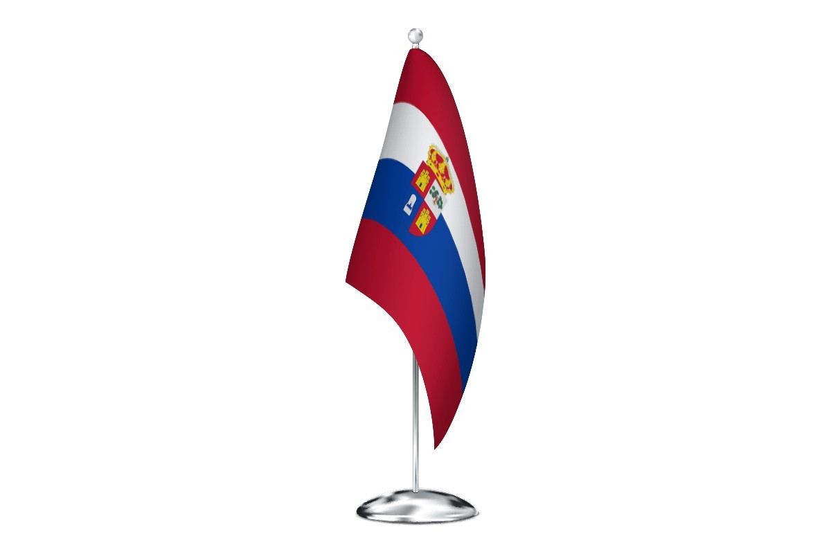 Bandera de despacho de Villariezo de alta calidad
