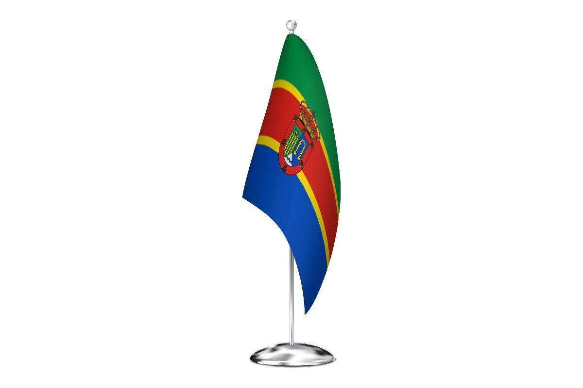 Bandera de despacho de Villegas de alta calidad