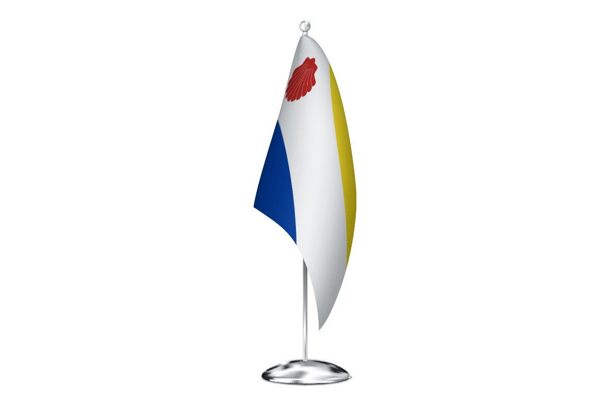 Bandera de despacho de Bercianos del Real Camino de alta calidad
