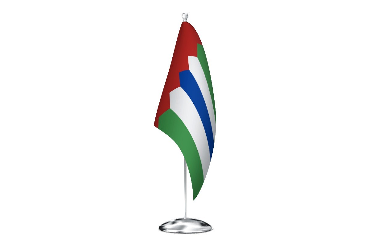 Bandera de despacho de Castrillo de la Valduerna de alta calidad