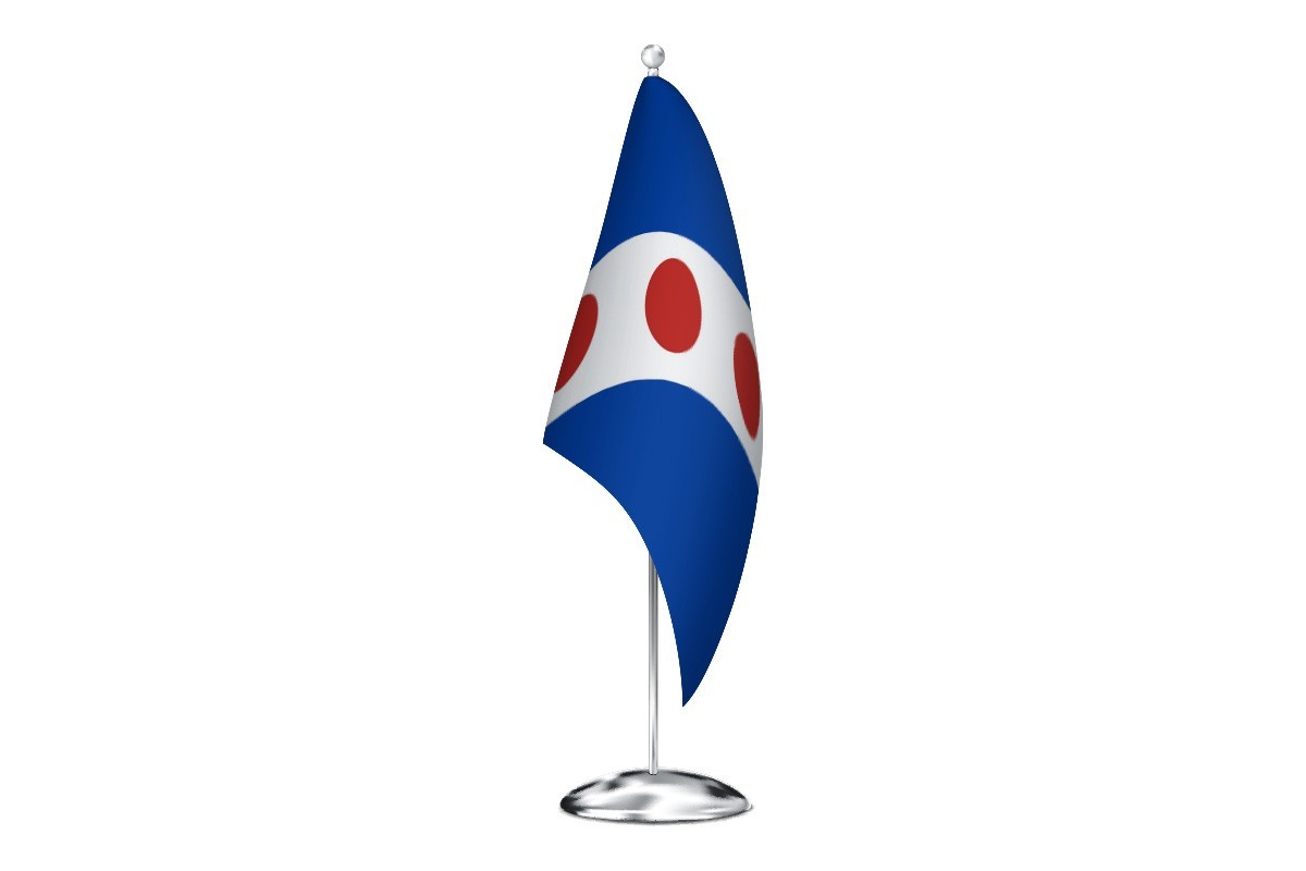 Bandera de despacho de Cimanes de la Vega de alta calidad