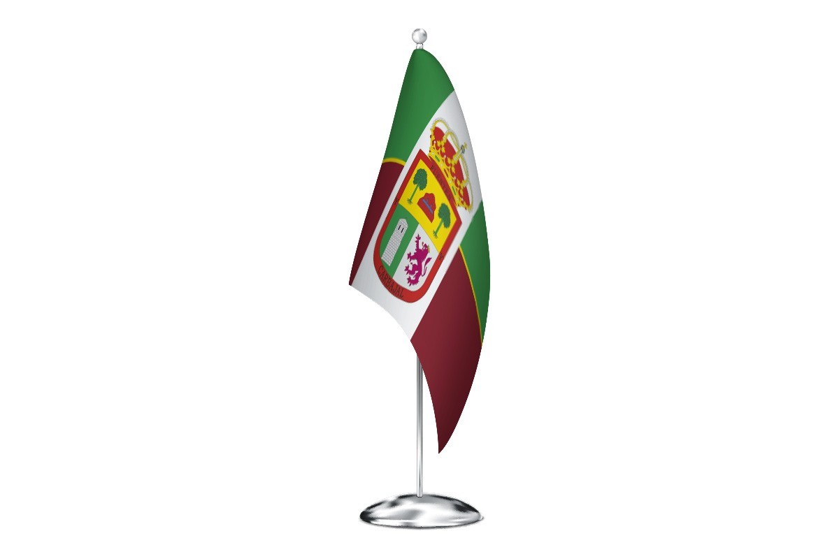 Bandera de despacho de Fuentes de Carbajal de alta calidad