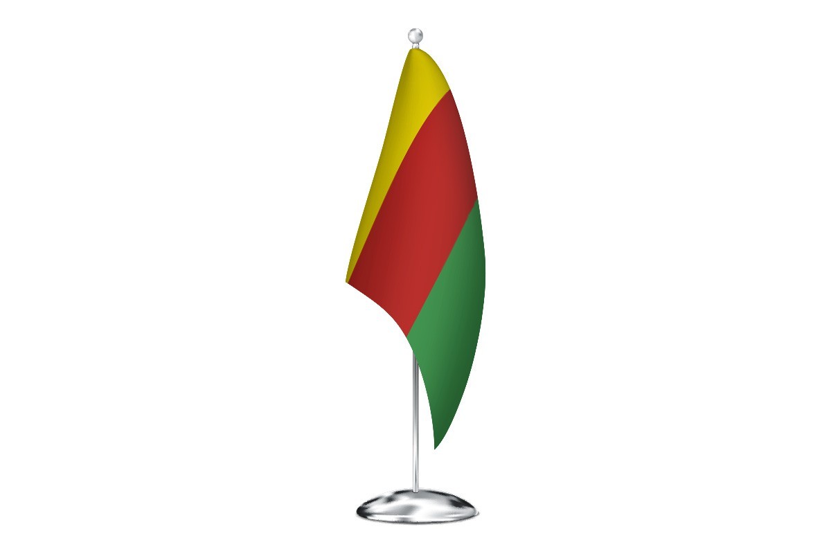 Bandera de despacho de Pozuelo del Páramo de alta calidad