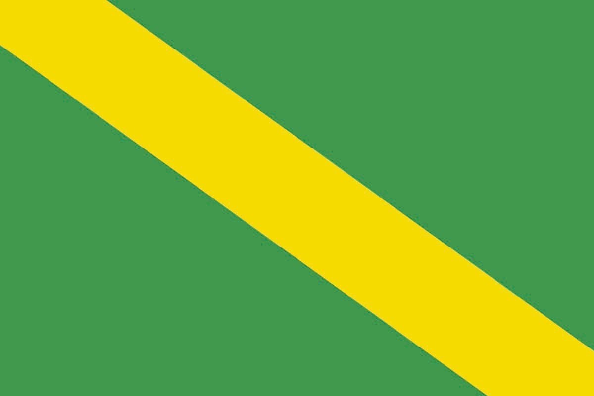 Bandera de Pontedeume de alta calidad para exterior