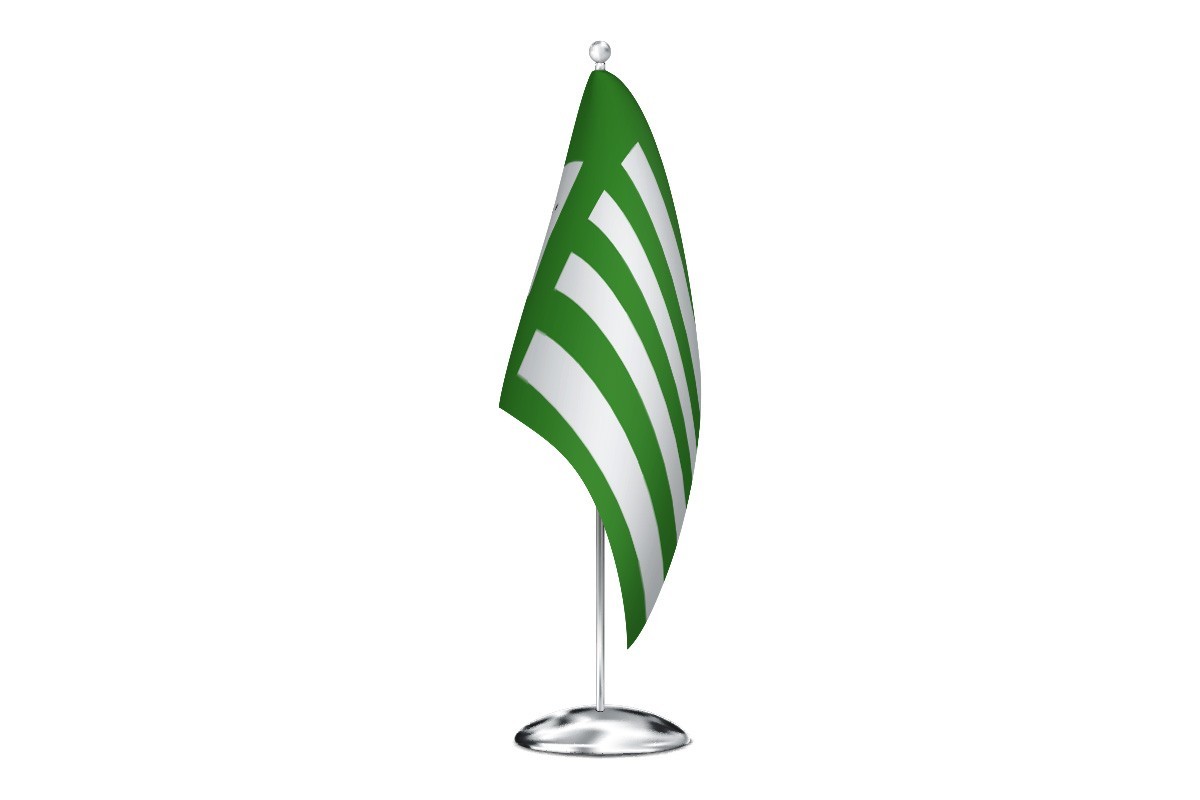 Bandera de despacho de Valderrey de alta calidad