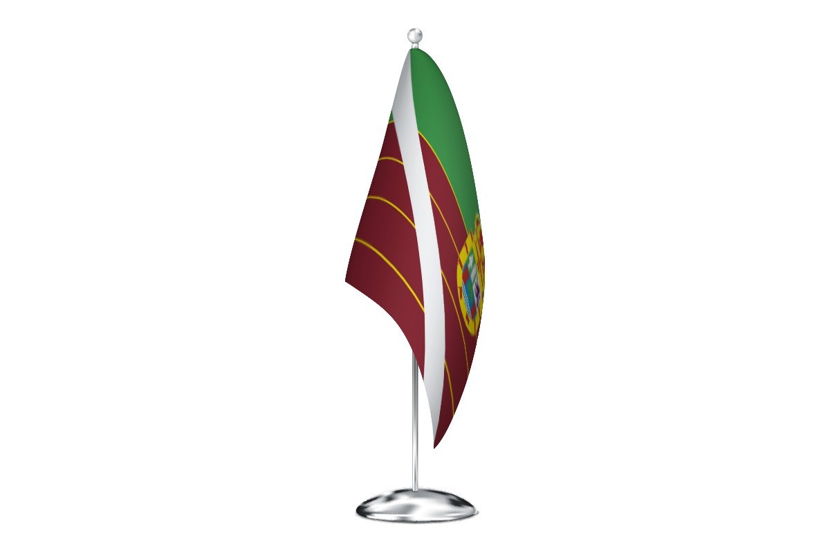 Bandera de despacho de Villazanzo de Valderaduey de alta calidad