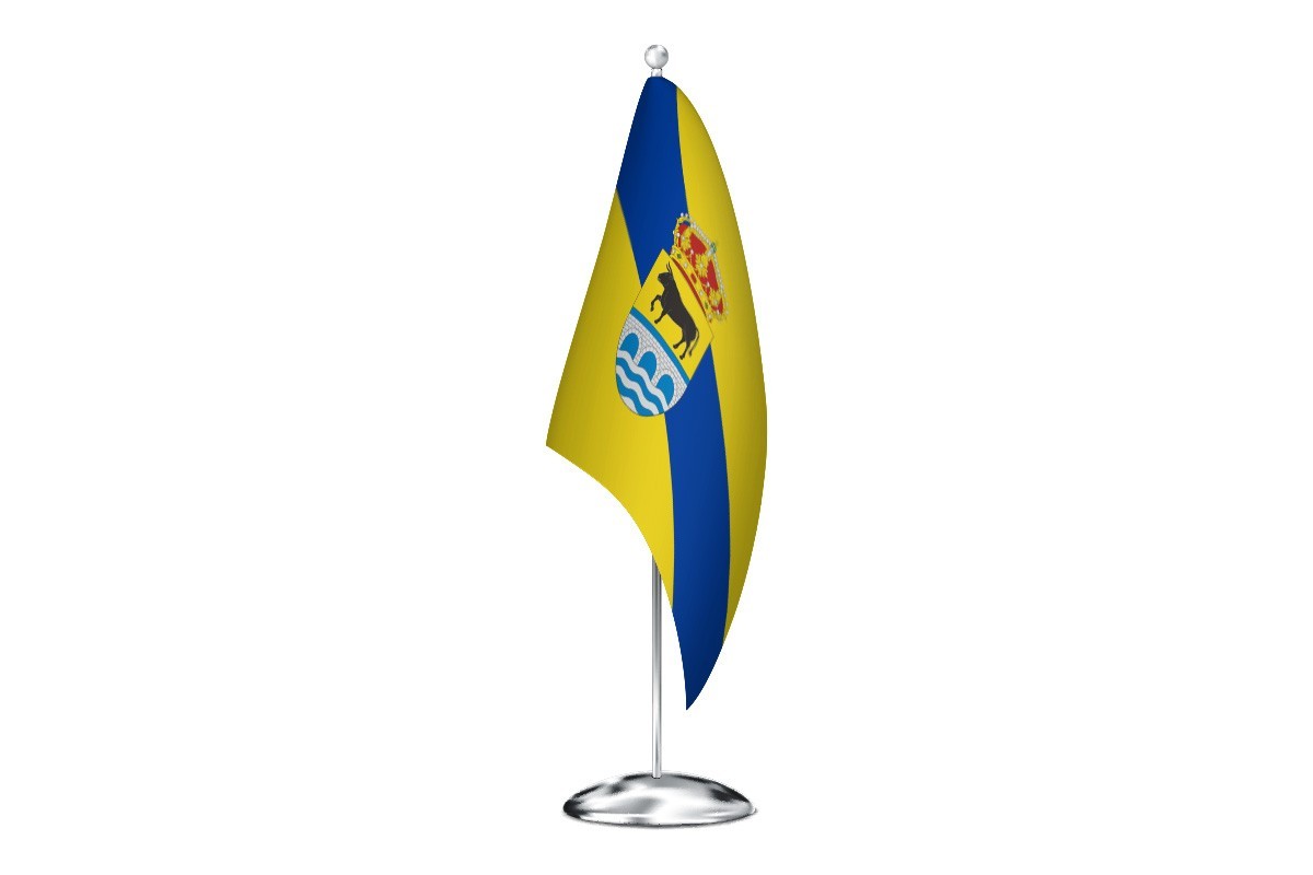 Bandera de despacho de Boadilla de Rioseco de alta calidad
