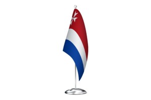 Bandera de despacho de Castrillo de Villavega de alta calidad 123