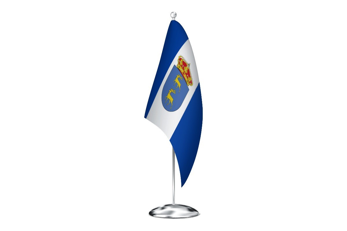Bandera de despacho de Cervatos de la Cueza de alta calidad