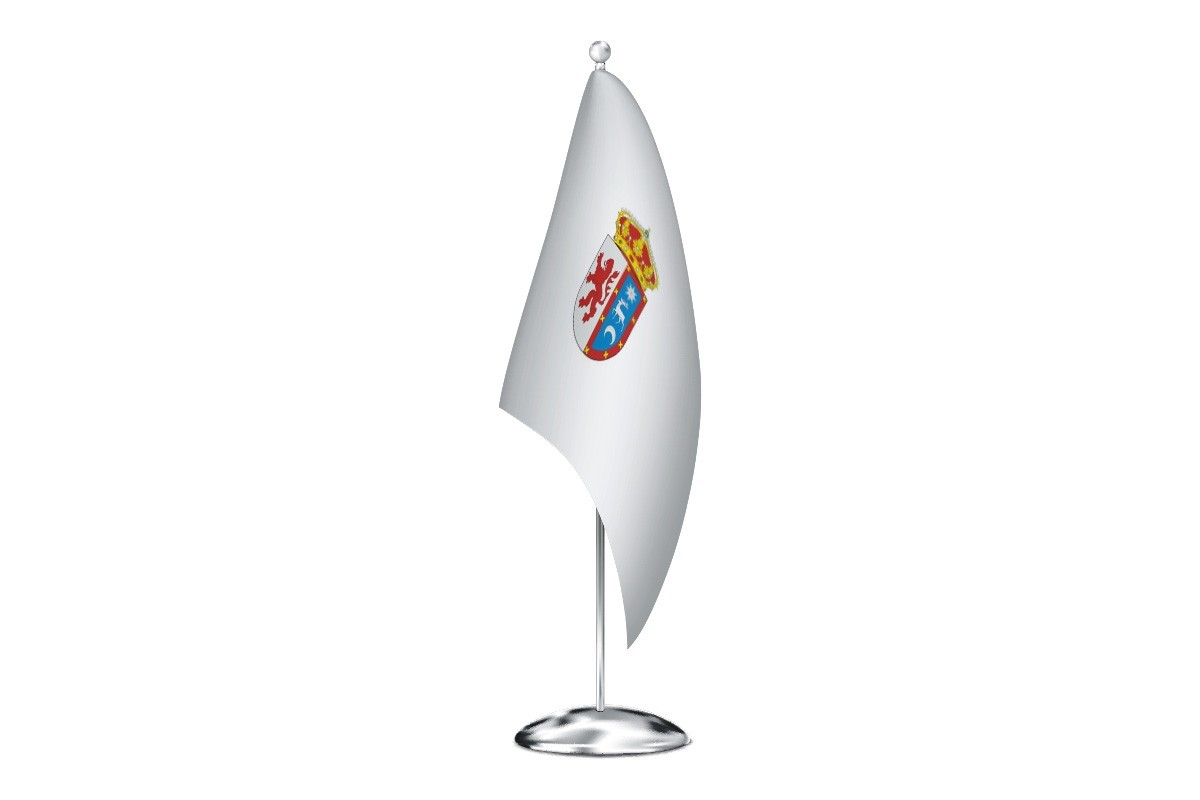 Bandera de despacho de Cervera de Pisuerga de alta calidad
