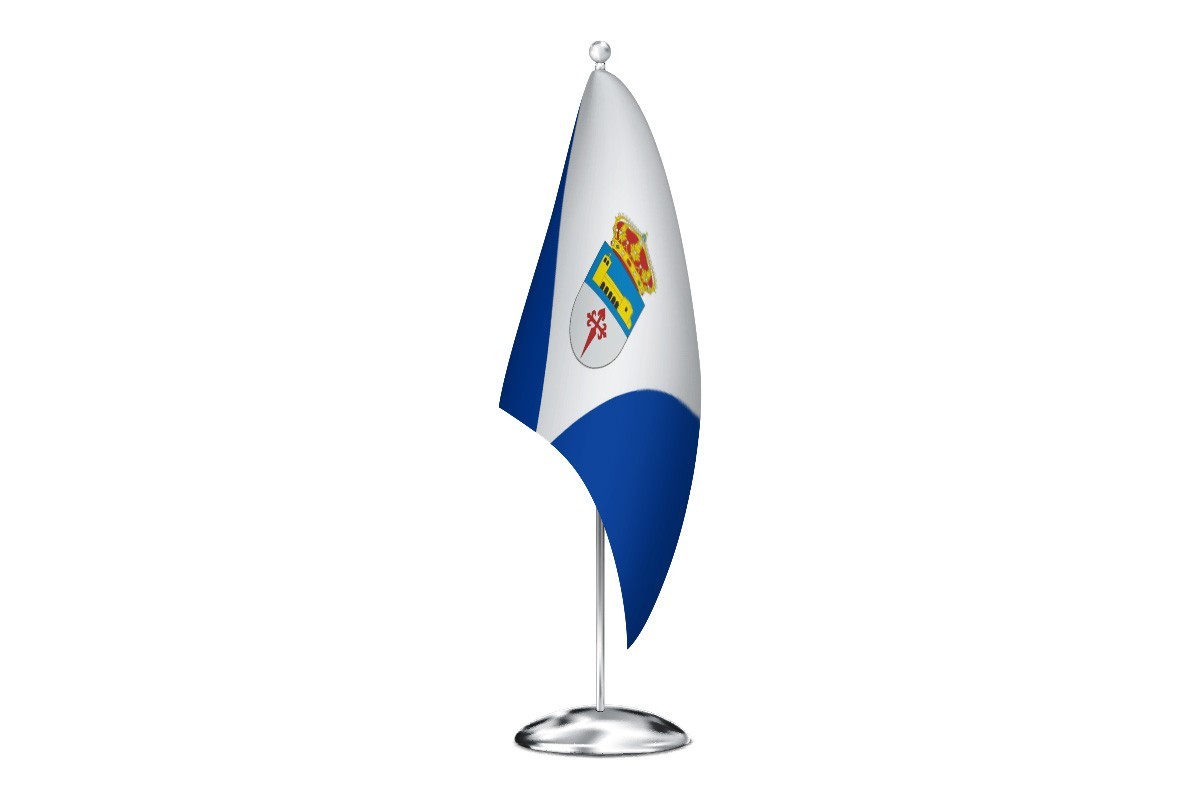 Bandera de despacho de Guaza de Campos de alta calidad