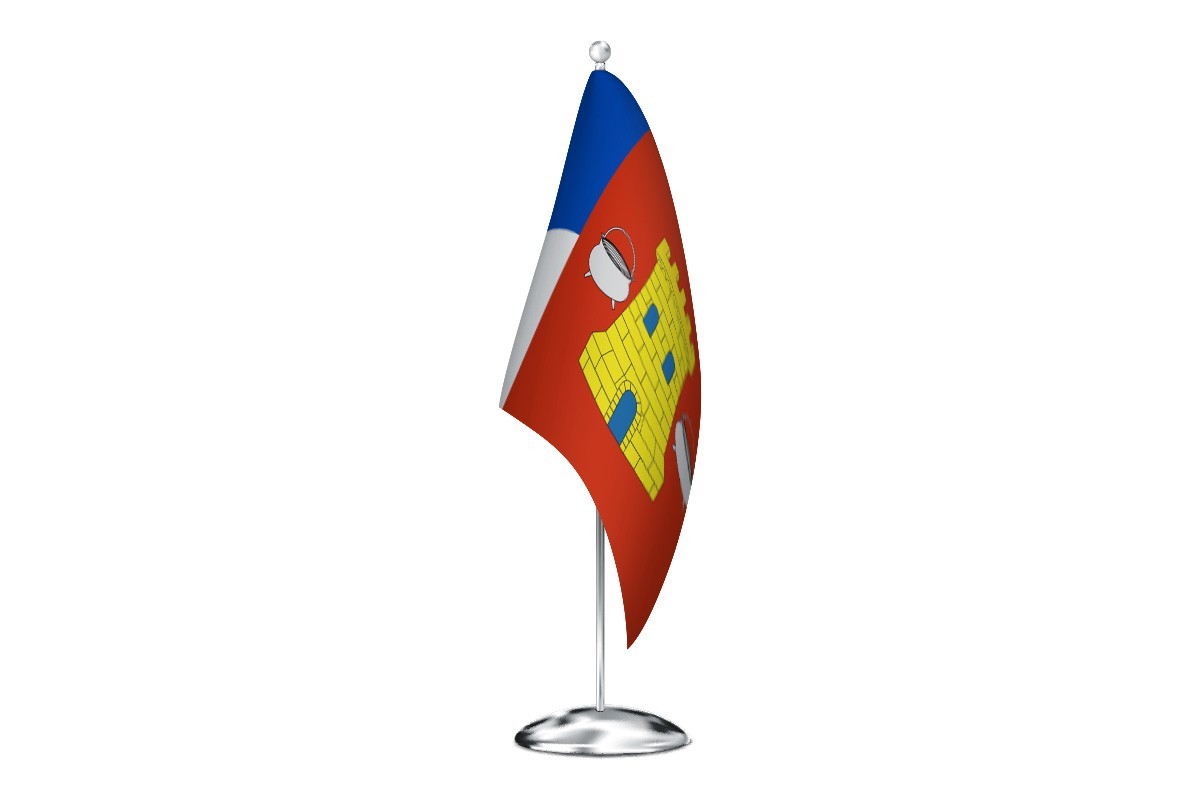 Bandera de despacho de Hornillos de Cerrato de alta calidad