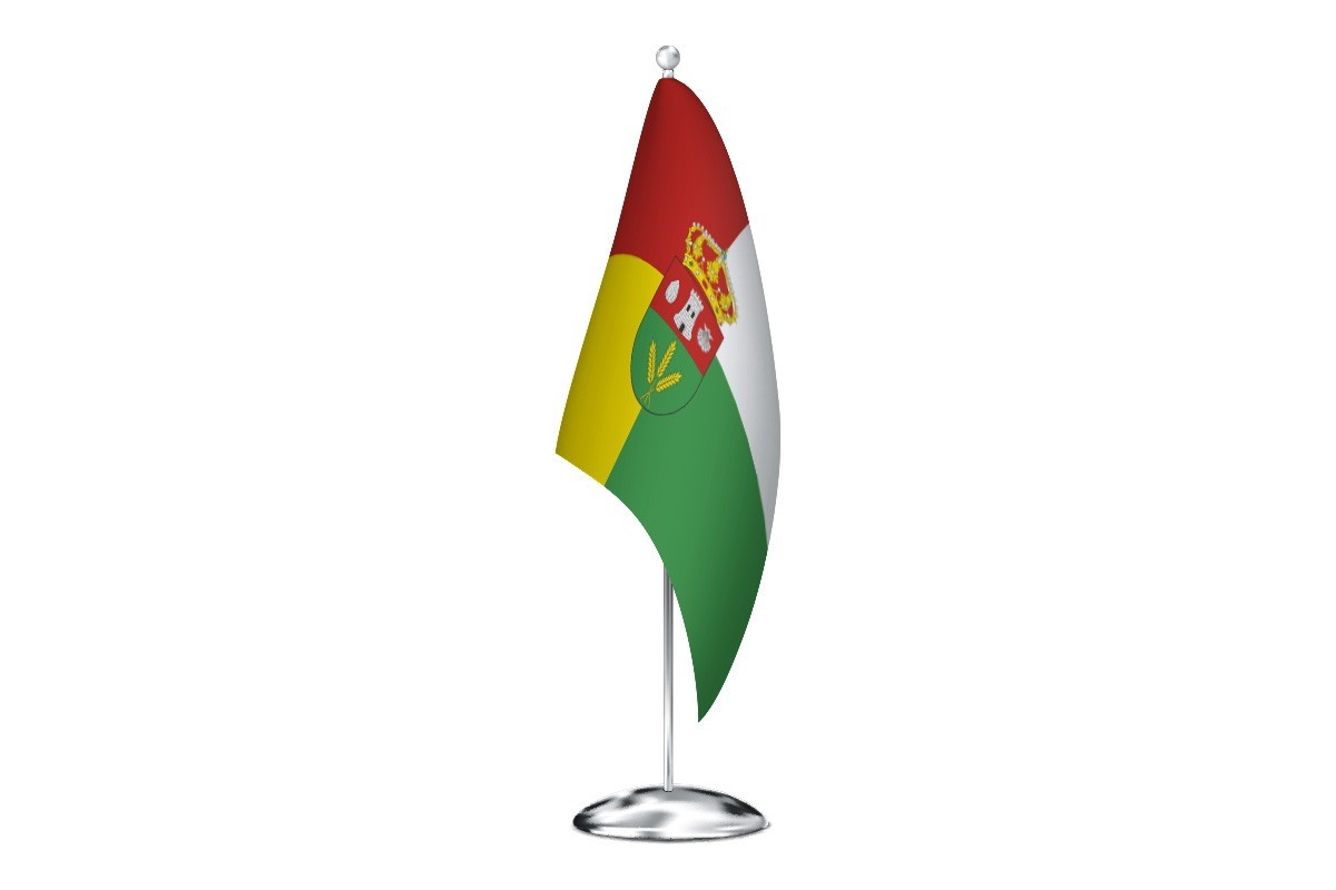 Bandera de despacho de San Román de la Cuba de alta calidad