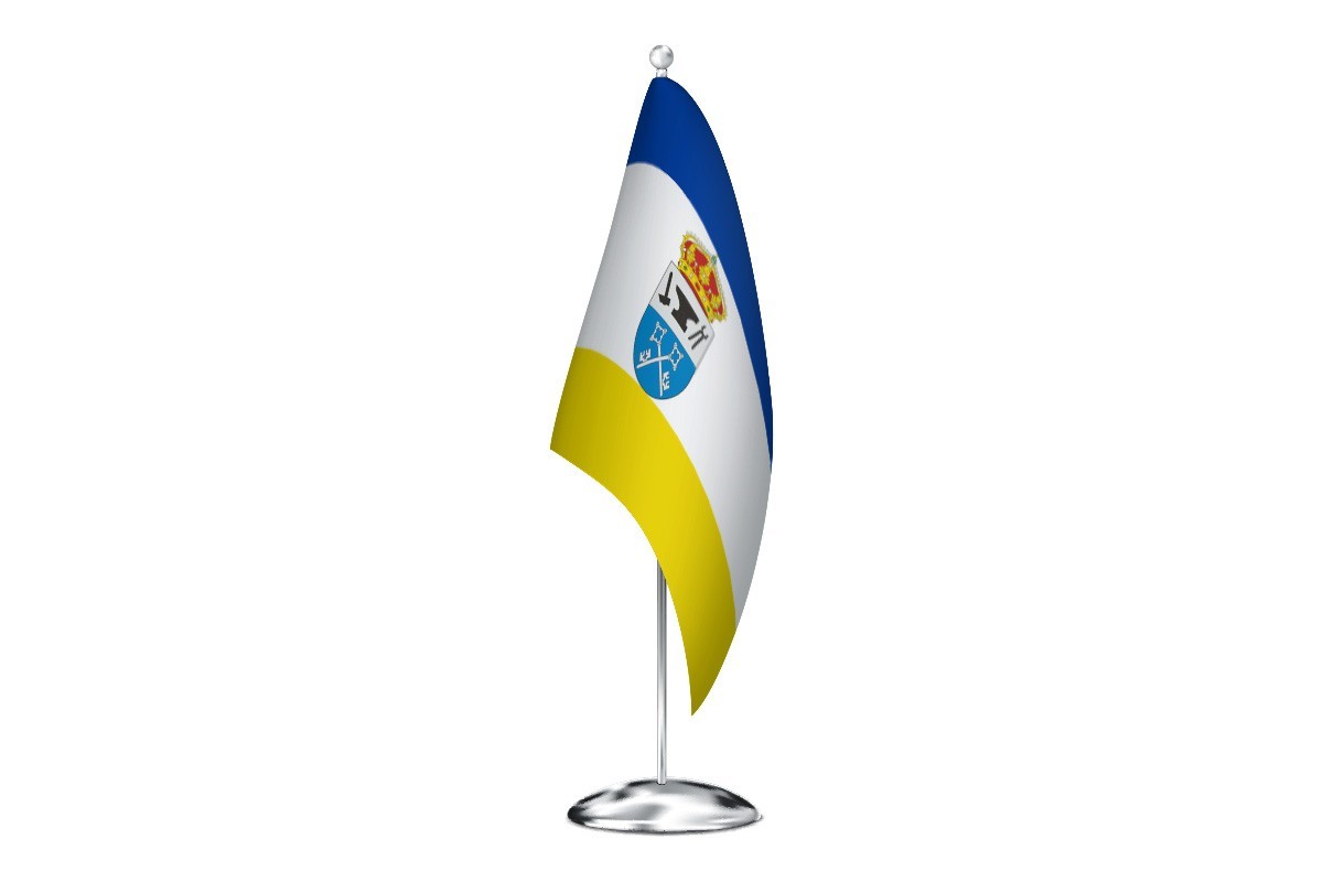 Bandera de despacho de Villaherreros de alta calidad