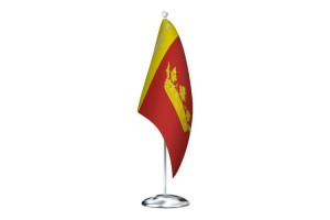 Bandera de despacho de Villanuño de Valdavia de alta calidad 123