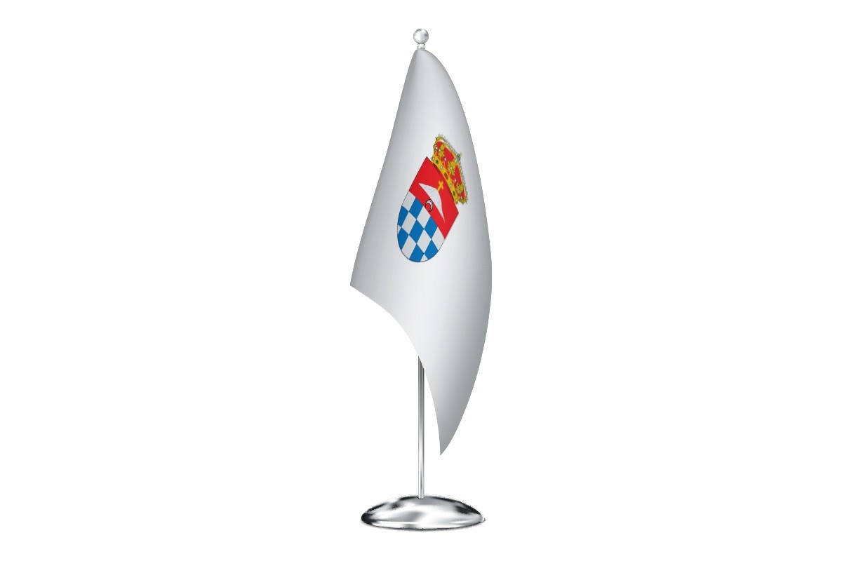 Bandera de despacho de Alaraz de alta calidad