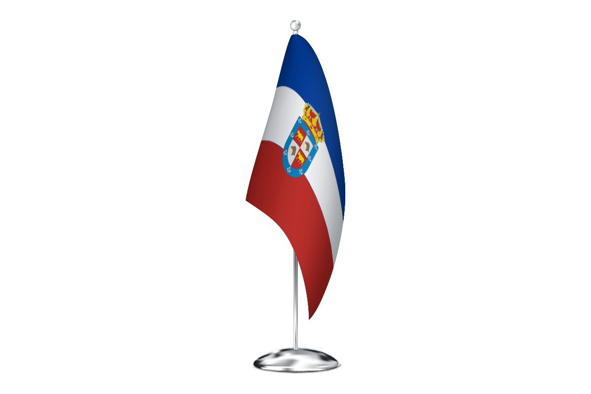 Bandera de despacho de Aldeacipreste de alta calidad