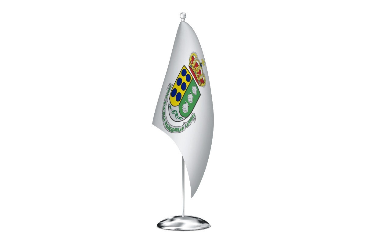 Bandera de despacho de Aldeadávila de la Ribera de alta calidad