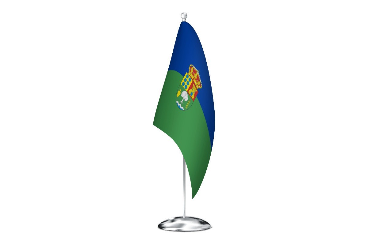 Bandera de despacho de Cespedosa de Tormes de alta calidad