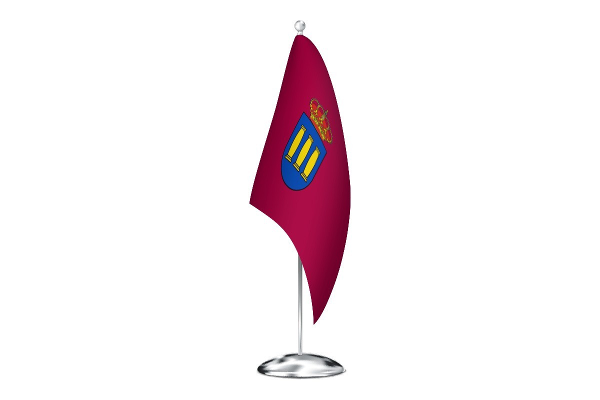 Bandera de despacho de Ciudad Rodrigo de alta calidad