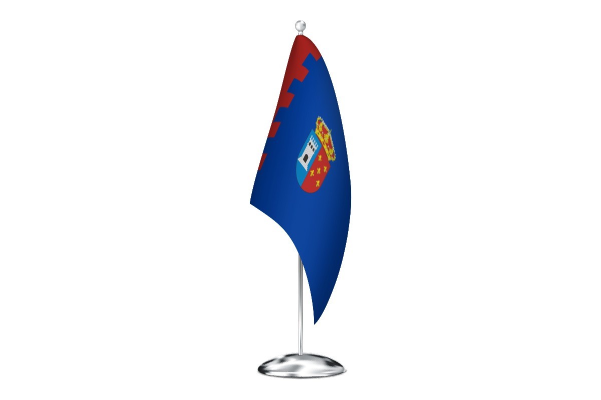Bandera de despacho de Guadramiro de alta calidad