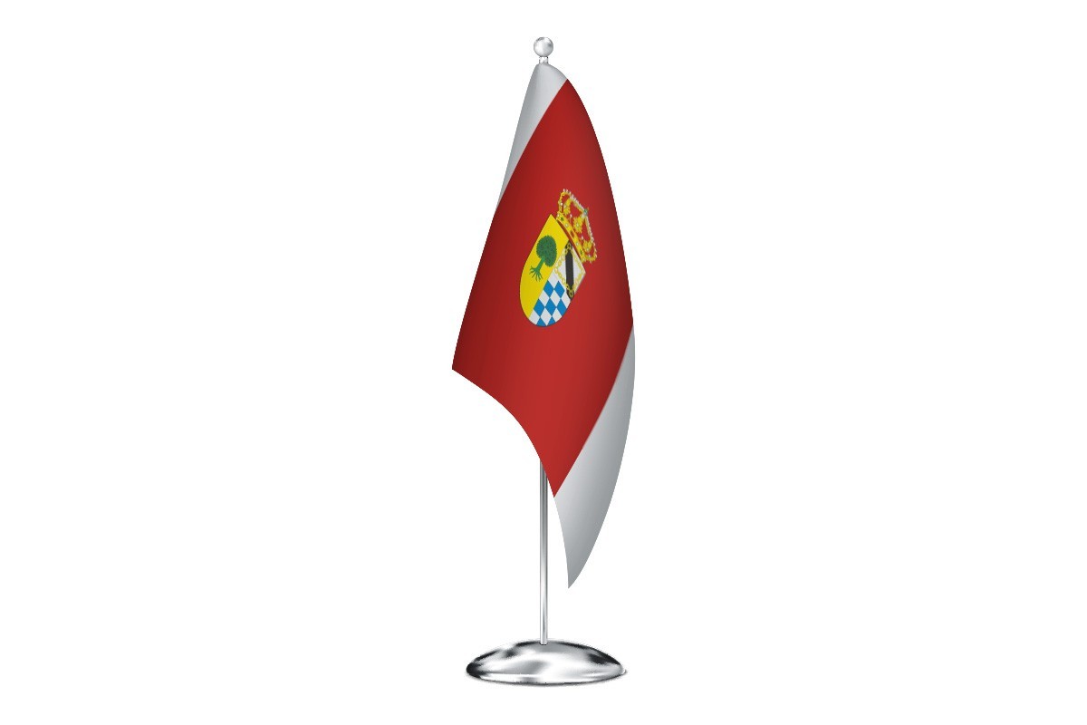 Bandera de despacho de Miranda del Castañar de alta calidad