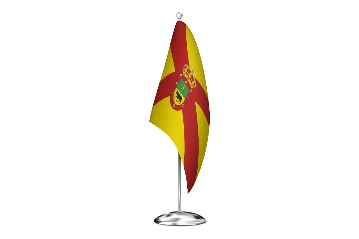 Bandera de despacho de Paradinas de San Juan de alta calidad