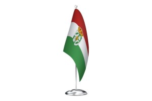 Bandera de despacho de Peñacaballera de alta calidad 123