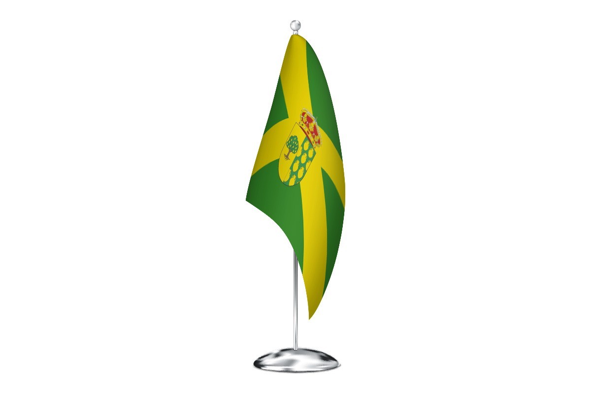 Bandera de despacho de Peralejos de Abajo de alta calidad